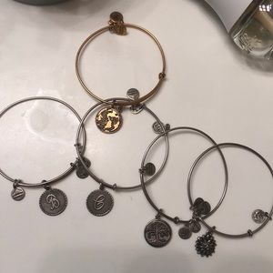 5 Alex & Ani bracelets!